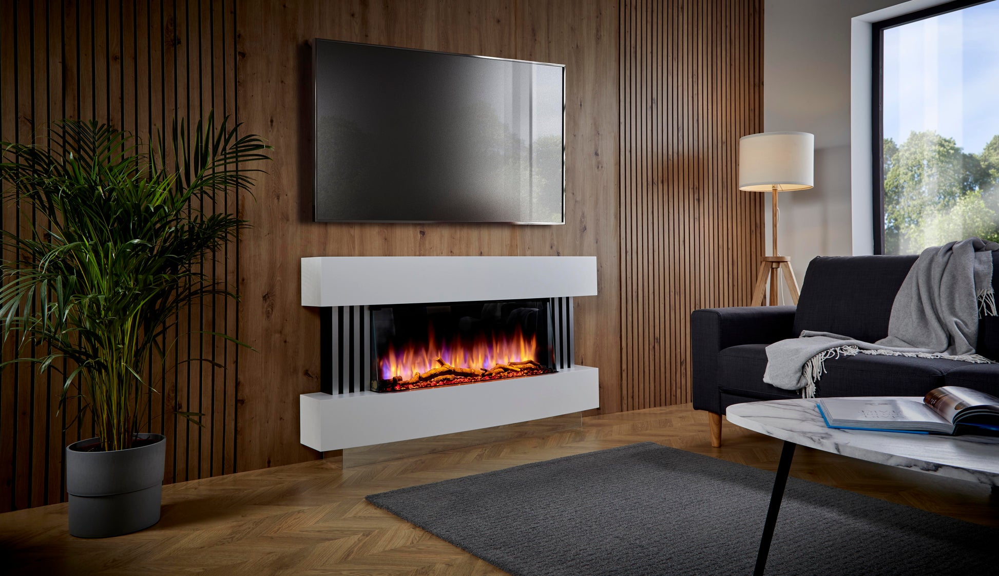 Visto 55" Floor Standing